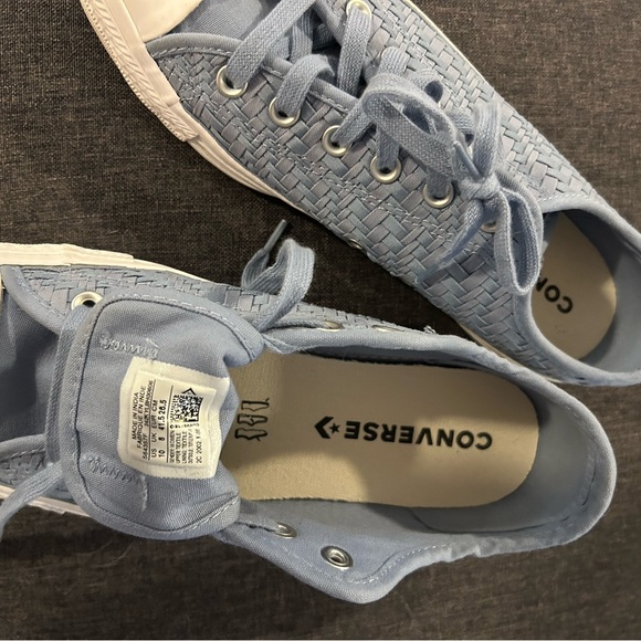 Converse Women's Blue Sneakers - Picture 9 of 9